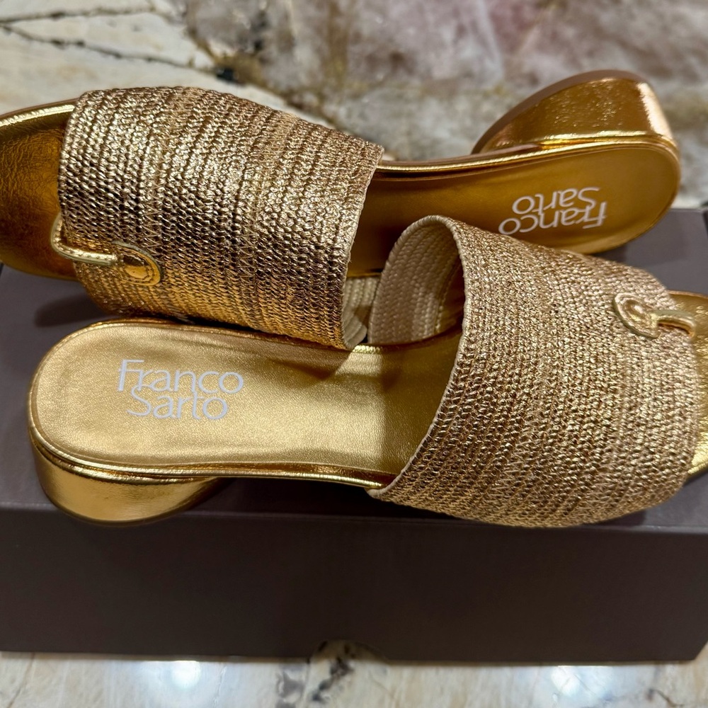 Franco Sarto Loran Slide Dress Sandals